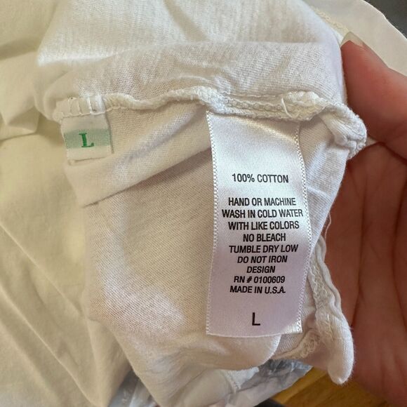 Junkfood Tees White Spring Break '94 MTV Pastel Graphic Short Sleeve Tee Large - Picture 8 of 12